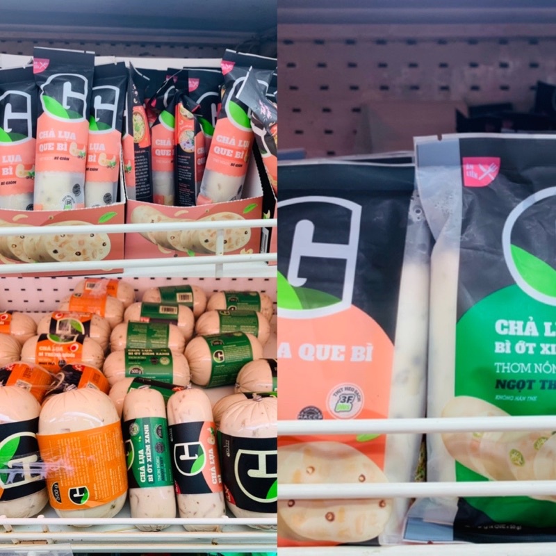Chả lụa bì
