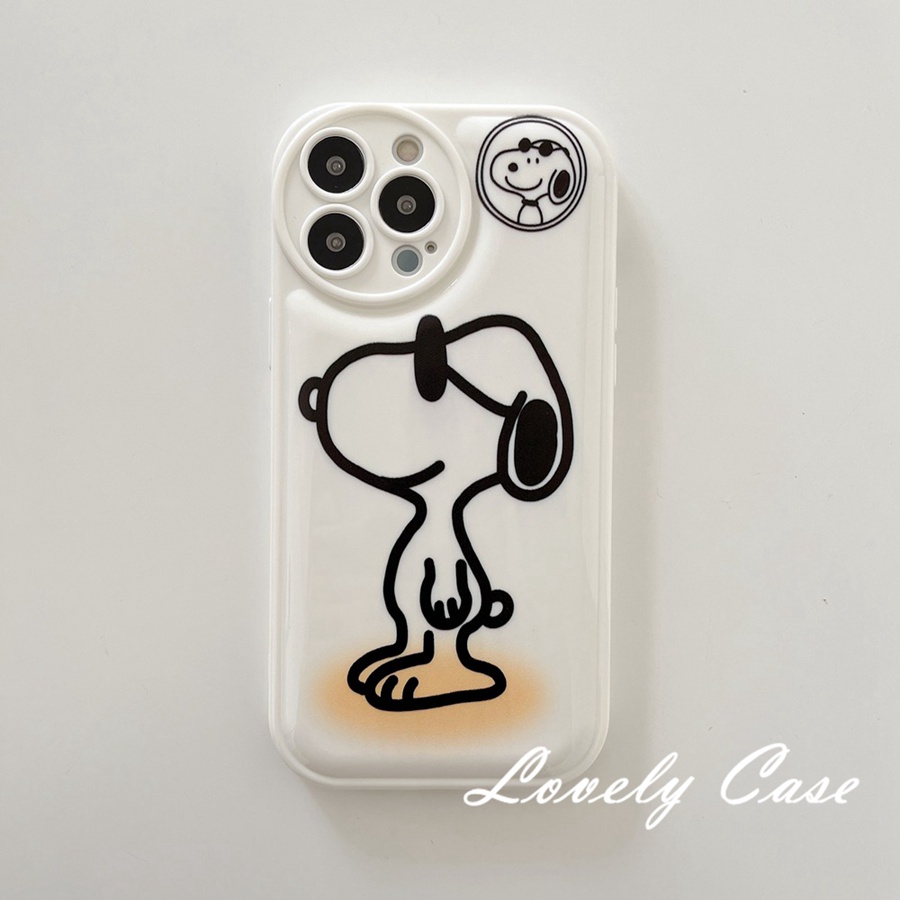 Ốp Điện Thoại Mềm Họa Tiết Chú Cún Đeo Kính Râm Cho IPhone 14 13 12 11 Pro Max X XR Xs Max 8 7 6 6s Plus SE 2020