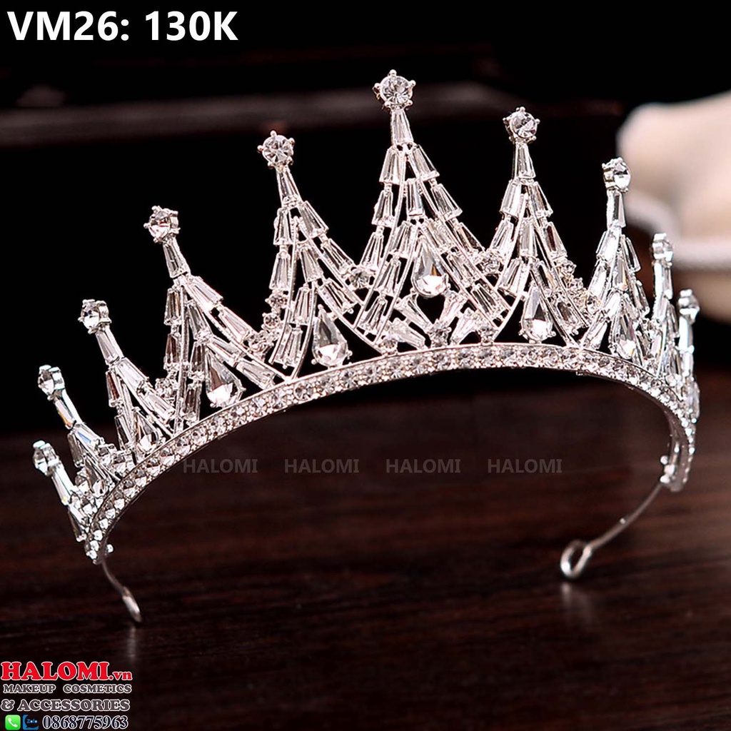 Vương miện cô dâu các mã sang chảnh