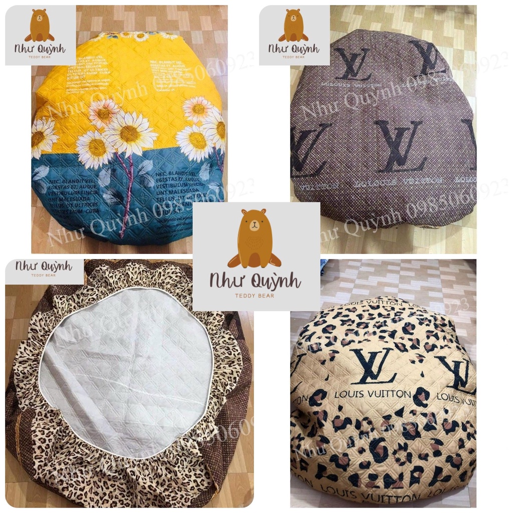 Ga chun ga trải giường [FREE SHIP] ga trần bông nhiều kích thước m6 m8 2m2