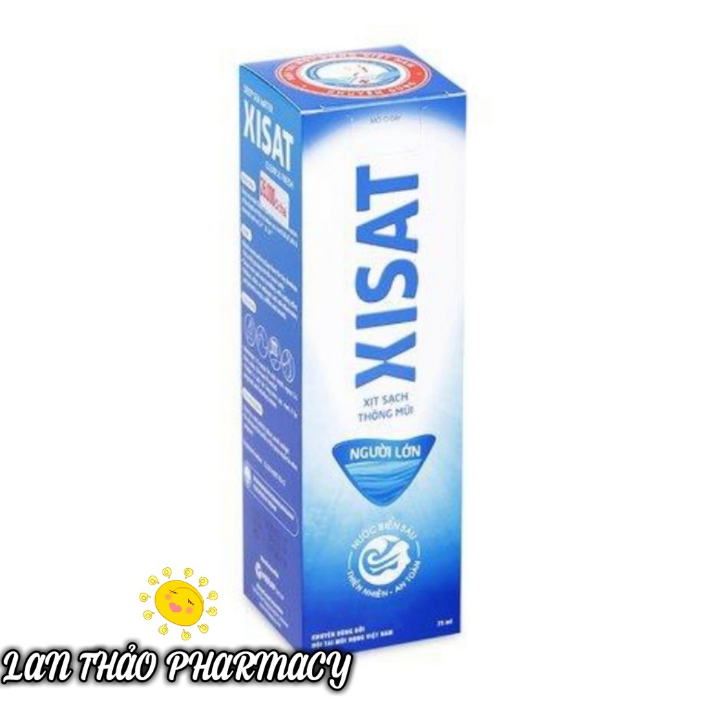 Xisat 75ml nước biển sâu giúp vệ sinh thông mũi cho bé chính hãng giá tốt