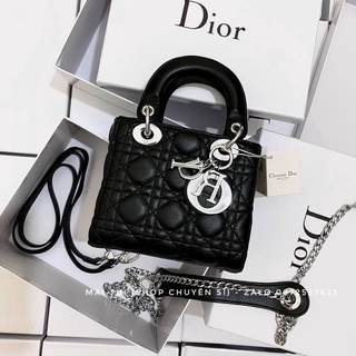 Túi Đờ o lady da trơn 3 ô size 17 vừa đt fullbox