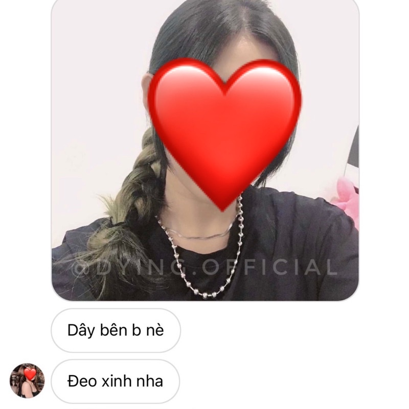 Dây Chuyền BI 8LI - Thép Titan KHÔNG RỈ