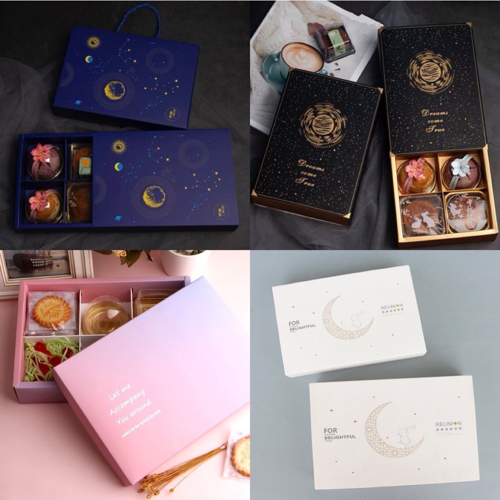 Hộp Bánh Lava Mix 6 Vị Handmade Làm Quà Tặng gồm 6 loại nhân khác nhau