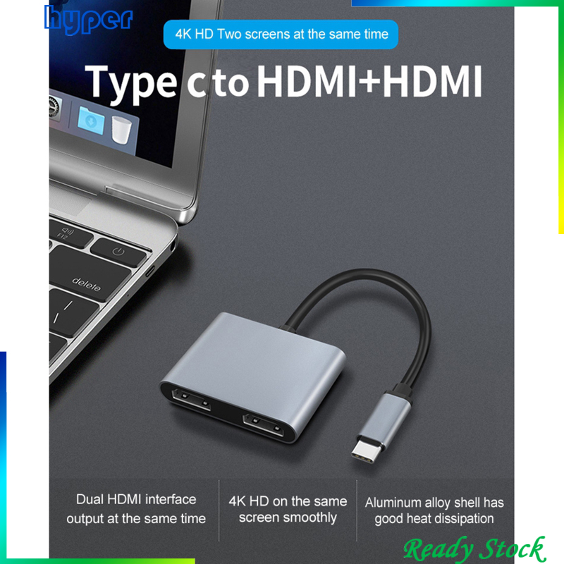 Type C Hub USB C Hub with 4K HDMI Output USB 3.0 87W PD for MacBook Pro