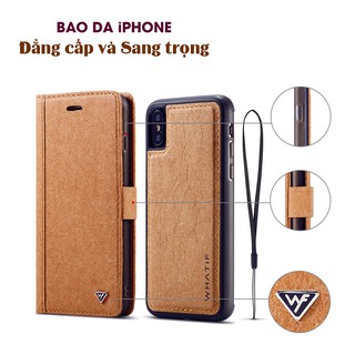 Bao da iPhone đẳng cấp Doanh nhân: iphone 6 (s) Plus, 7(s) Plus, 8 Plus, Xs, Xs Max đa dụng => Shop HTM2000