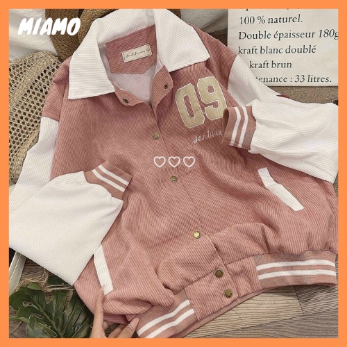 [Freeship] Áo khoác nhung nam nữ 2 lớp kiểu cổ bẻ thời trang Miamo TP130