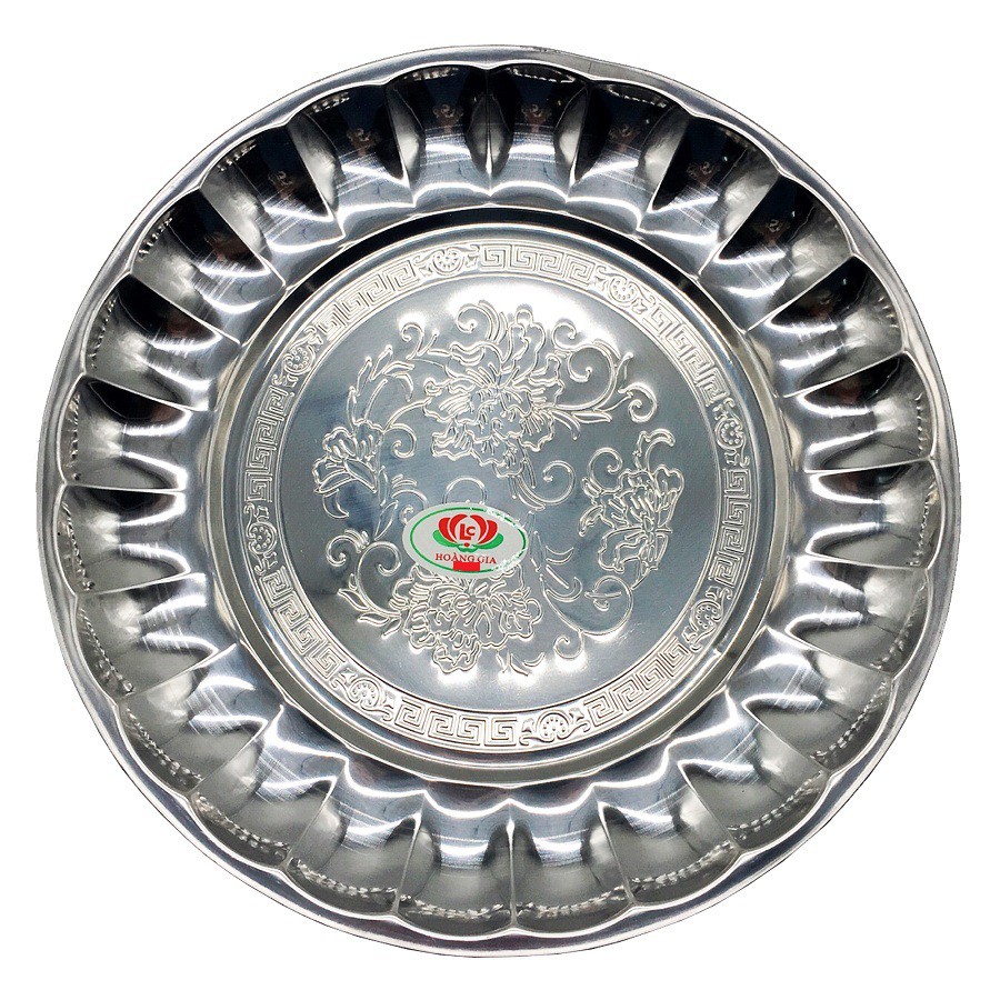 Mâm inox cao cấp Hoàng Gia