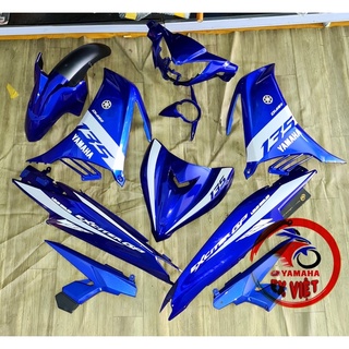 Dàn áo 135 10 mon full xanh gb lên tem trên nền keo trong
