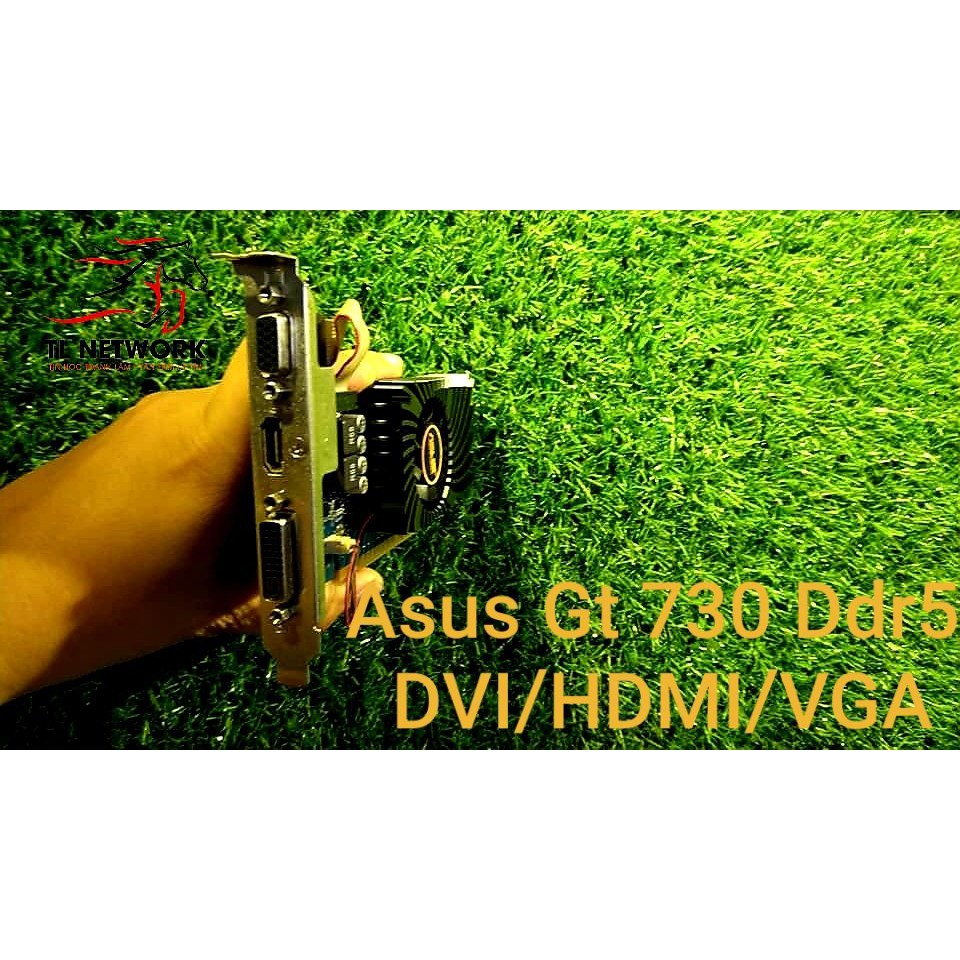 Card vga bo lùn gắn case đồng bộ lẫn case thường có HDMI/DVI/VGA