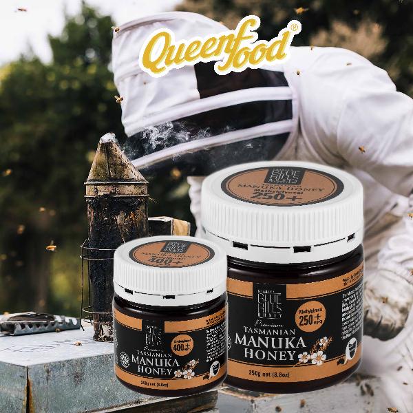Mật ong Manuka BlueHills 250+ 250gr Rừng Tasmania Úc