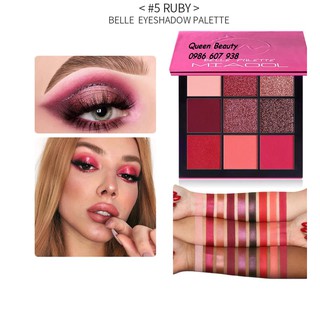 Phấn mắt 9 ô mã B51,hãng Beauty Glazed