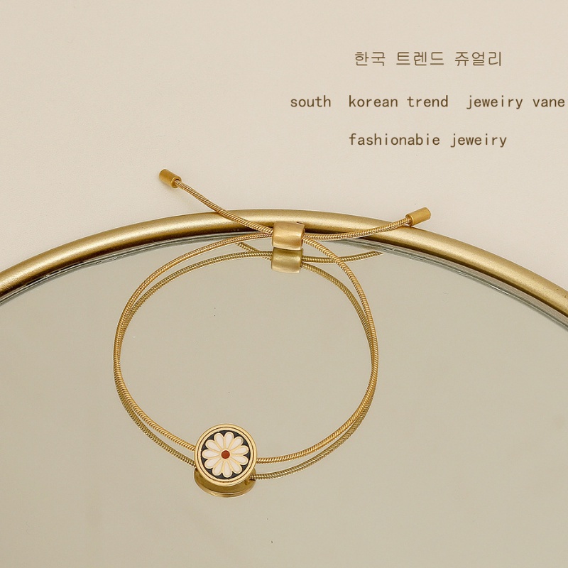 Vòng tay SEAGLOCA hình hoa cúc biển phong cách cổ điển