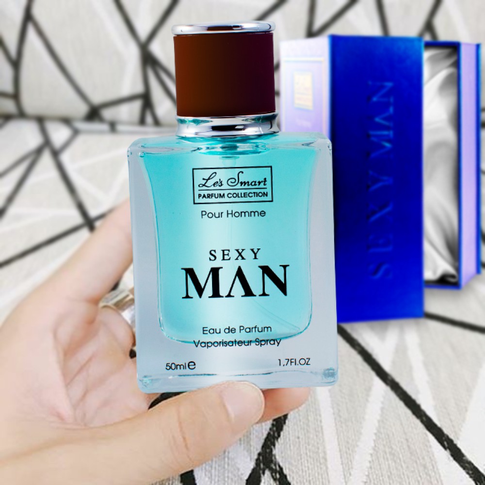 [Có quà tặng] Top 10 Nước Hoa Nam Cao Cấp Le's Smart S.E.X.Y MAN Blue 50ML