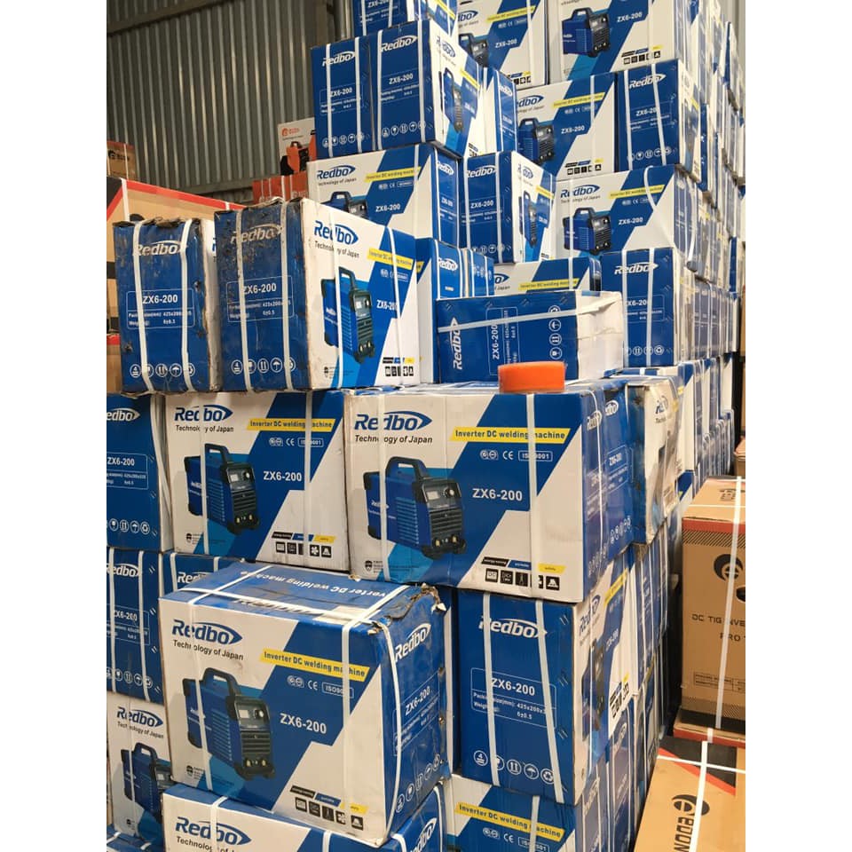 MÁY HÀN QUE ĐIỆN TỬ   INVENTER MOSFET REDBO ZX6-200 - HÀNG CHÍNH HÃNG