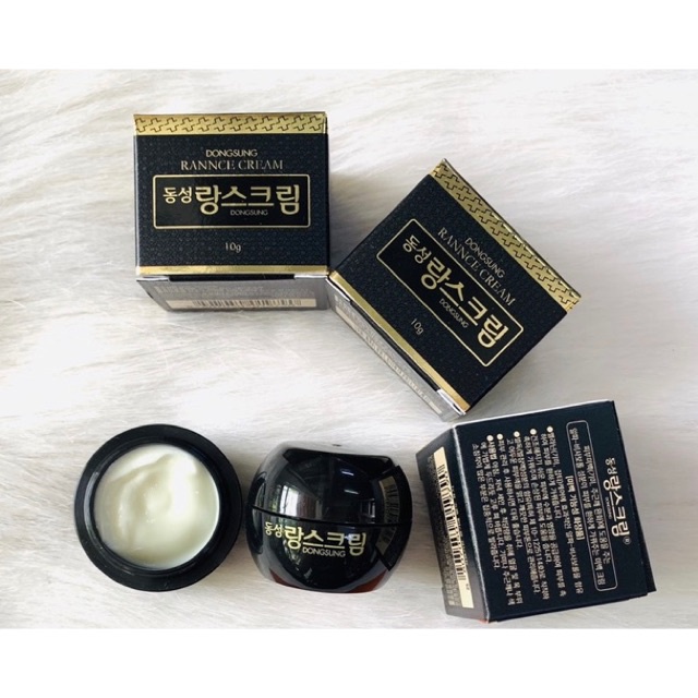Kem dưỡng giảm nám, tàn nhang DongSung RANNCE CREAM - Hũ 10g
