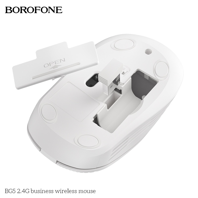 Chuột bluetooth không dây Borofone BG5 nhỏ gọn chất lượng cao