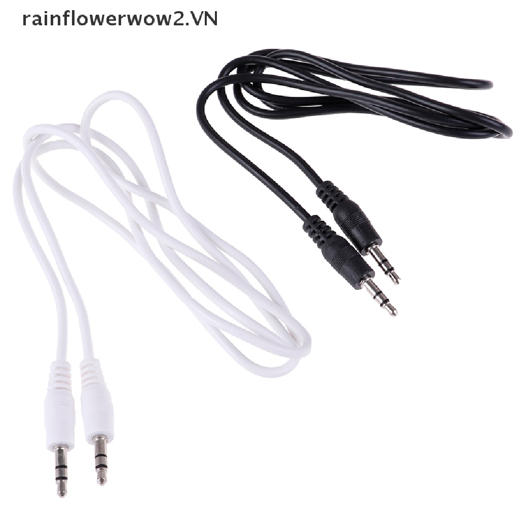 1 Dây Cáp Âm Thanh aux Giắc Cắm 3.5mm Dài 1m Chuyên Dụng Cho Xe Hơi