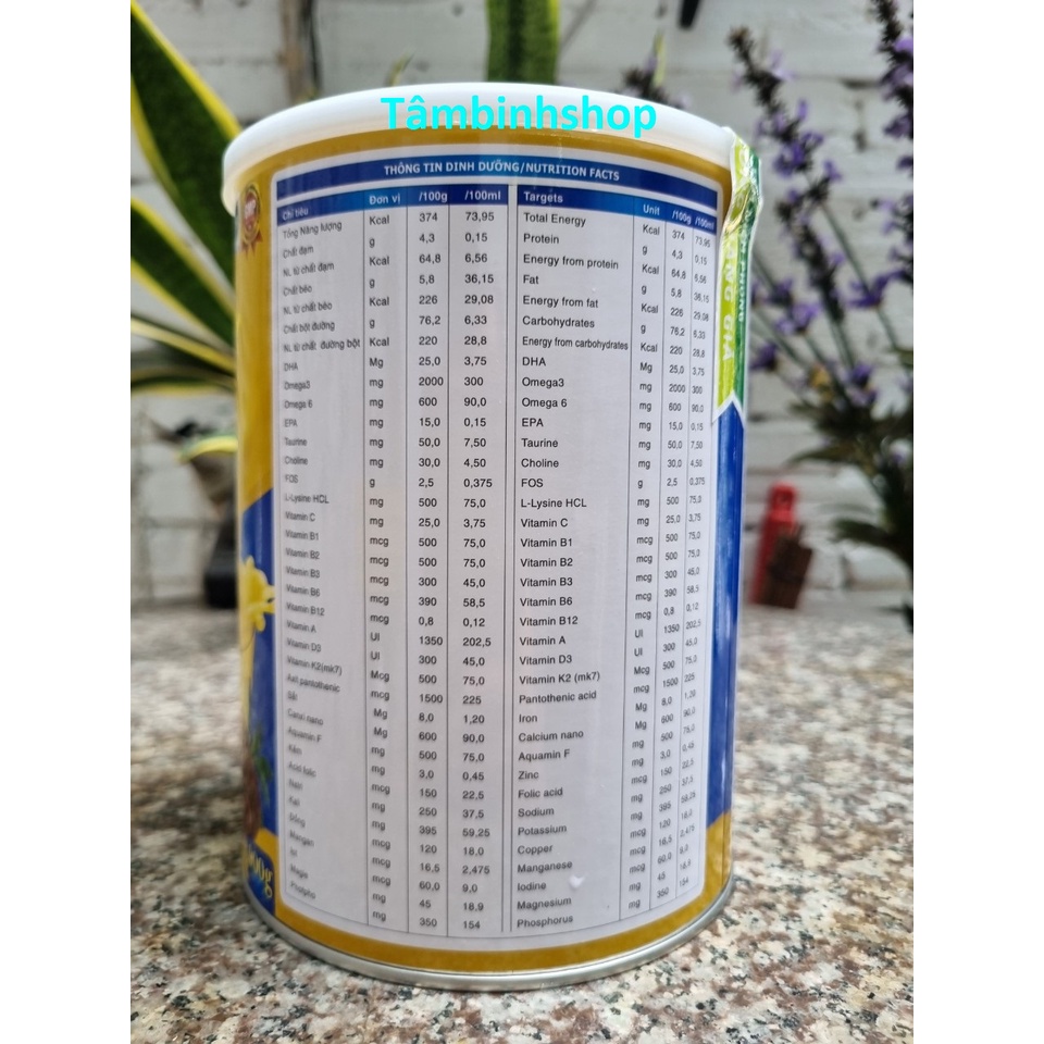 Sữa nghệ ALPHAMILK NANO CURCUMIN NẤM LIM XANH