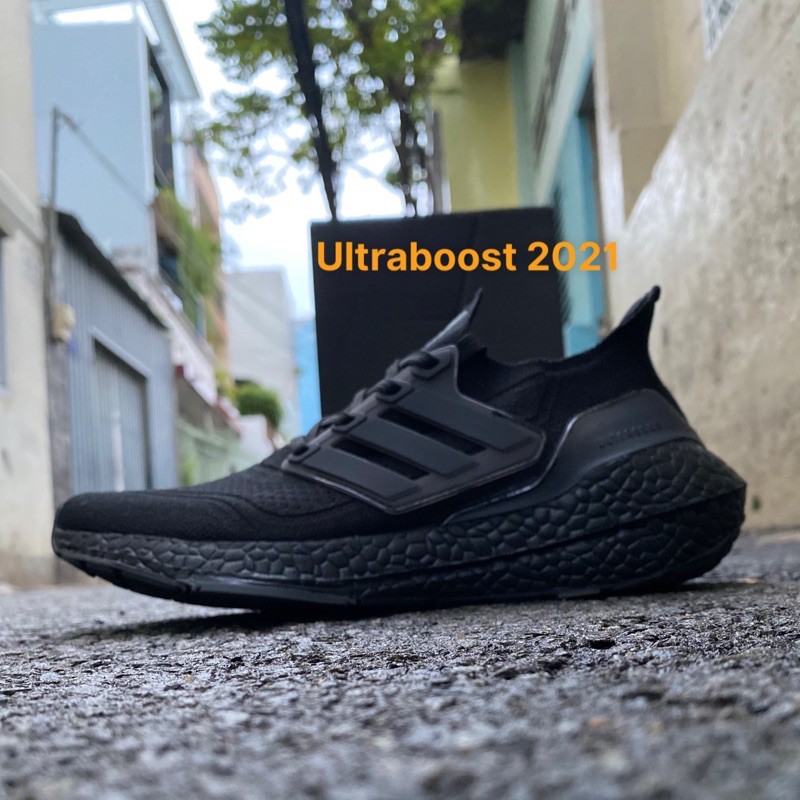 [fullbox, hình thật] Giày thể thao ultraboost 2021 full đen nam( tag, bill, mạc, giầy gói)