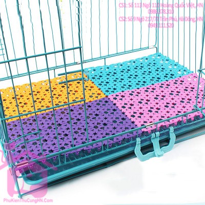 Tấm lót nhựa chuồng thú cưng kích thước 20x30cm - CutePets Phụ kiện chó mèo Pet shop Hà Nội