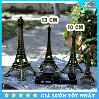 Mô hình tháp Eiffel bằng kim loại - Trang trí bàn làm việc
