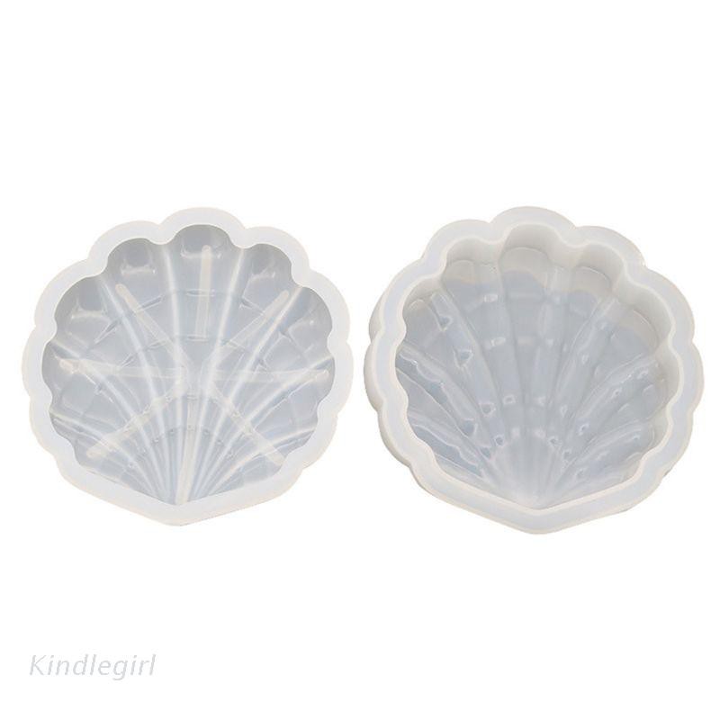 Khuôn Silicone Làm Đồ Trang Sức Hình Vỏ Sò