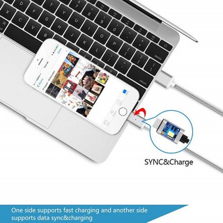 Cáp sạc nam châm 3 đầu đa năng Lightning,Micro USB,Type C