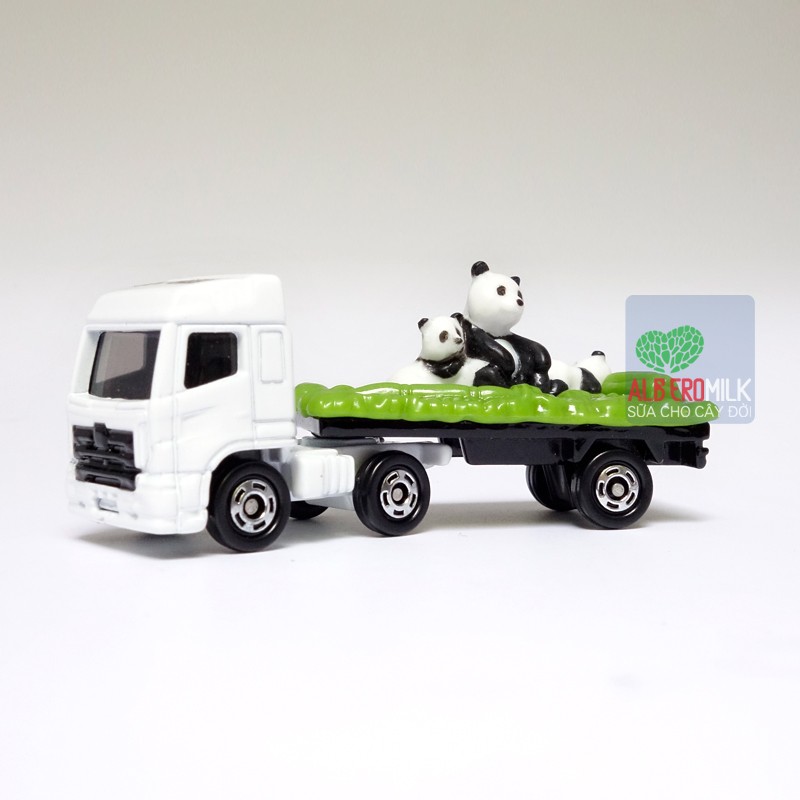 Ô tô Tomica xe tải chở Gấu Trúc