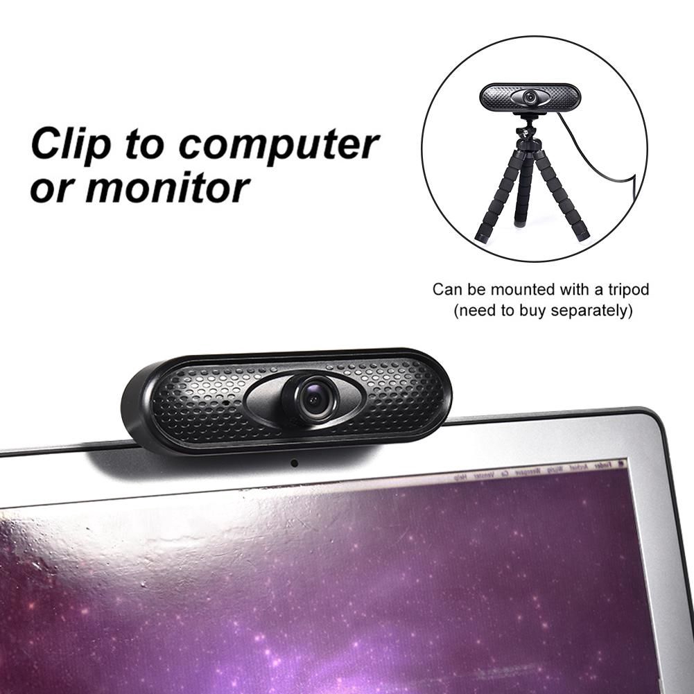 Webcam 1080p HD kèm micro dành cho máy tính / TV / máy ghi hình | BigBuy360 - bigbuy360.vn