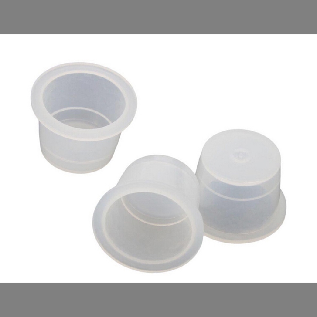 Set 100 Cốc Đựng Mực Xăm Bằng Nhựa Cỡ Vừa Tiện Dụng 11