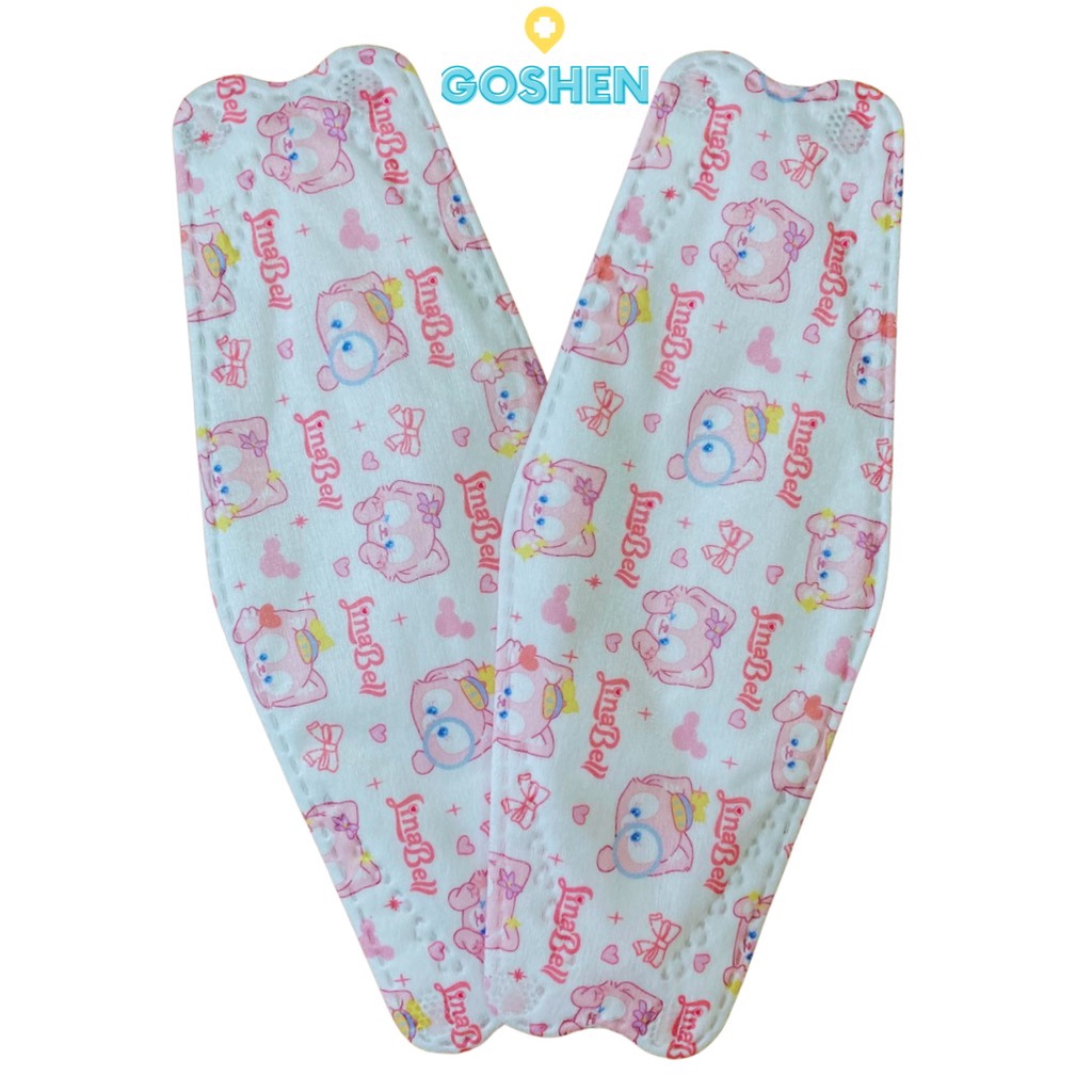 Khẩu trang KF94 hoạt hình cho người lớn, họa tiết dễ thương