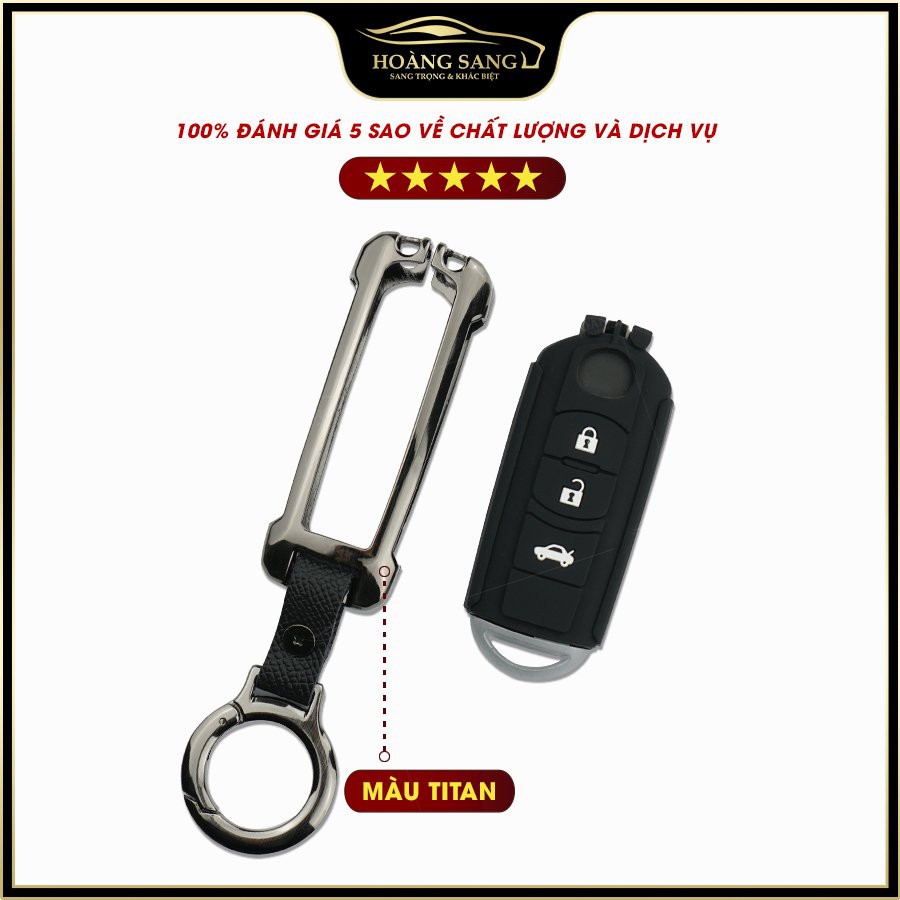 ốp chìa khóa mazda, bọc chìa khóa mazda3, mazda6, mazda2, mazdacx5 , mazdacx8, chất liệu metal cao cấp