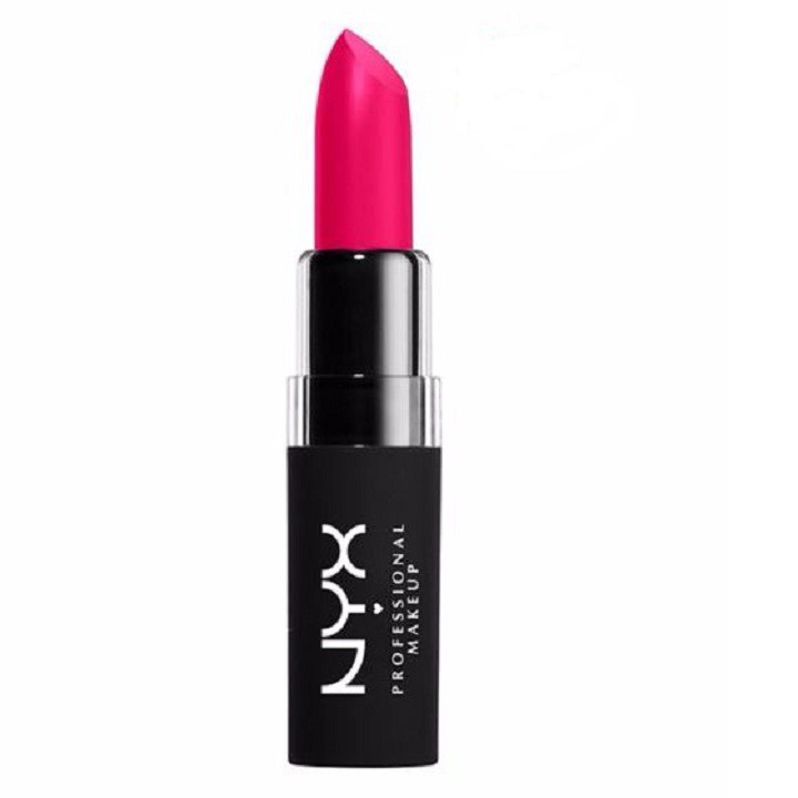Son lì NYX Velvet Matte Lipstick Miami Nights màu hồng tươi quyến rũ