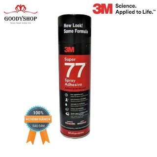 Keo Phun Xịt Đa Năng 3M Super 77 Spray Adhesive 375g