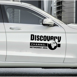Tem dán sườn xe Discovery Channel