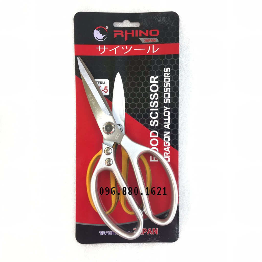 Kéo cắt thực phậm JAPAN RHINO cao cấp - CHÍNH HÃNG