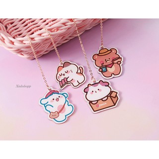 Bookmark Thú Cưng Dây Kim Loại