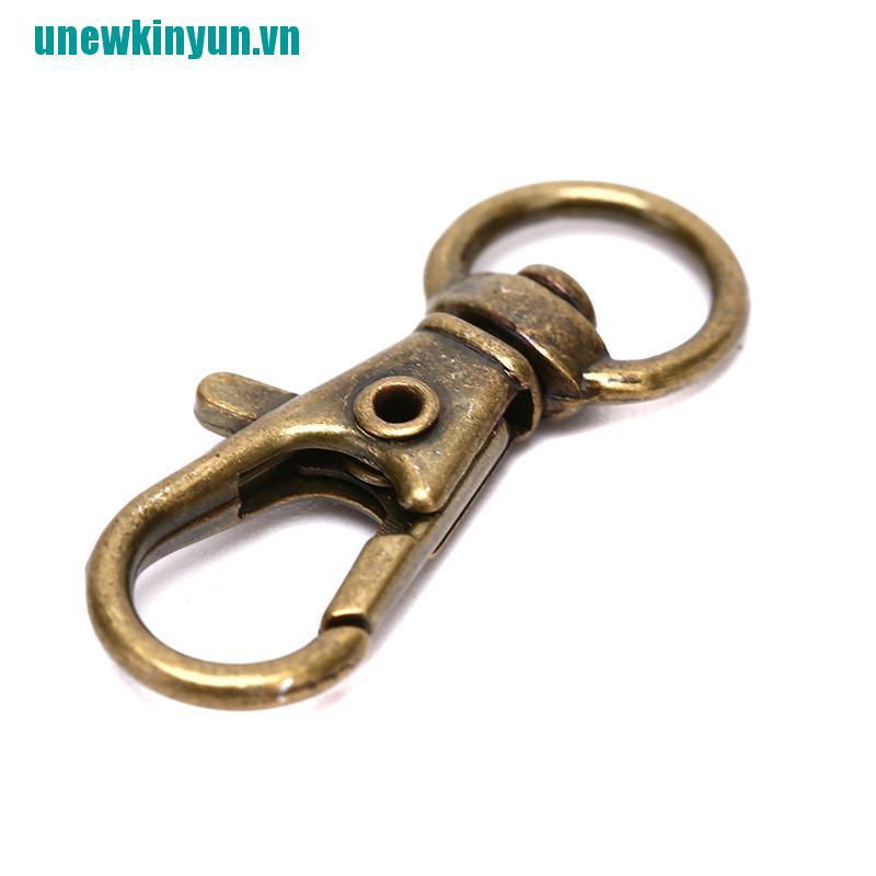 Y●Set 10 Móc Khóa Dạng Kẹp Tiện Lợi