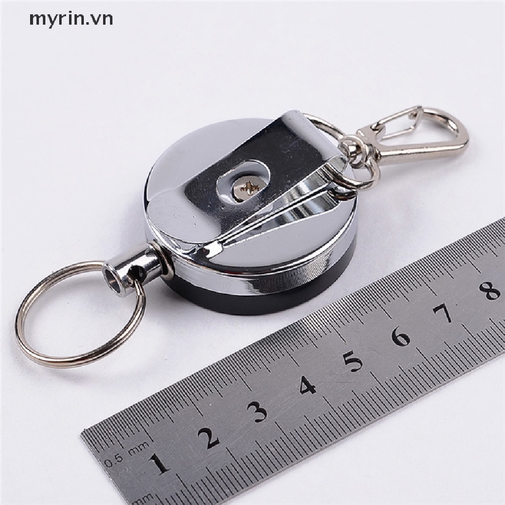 Móc Khóa Dây Thép Co Giãn Chống Thất Lạc Kèm Chuông Báo Động Tiện Dụng