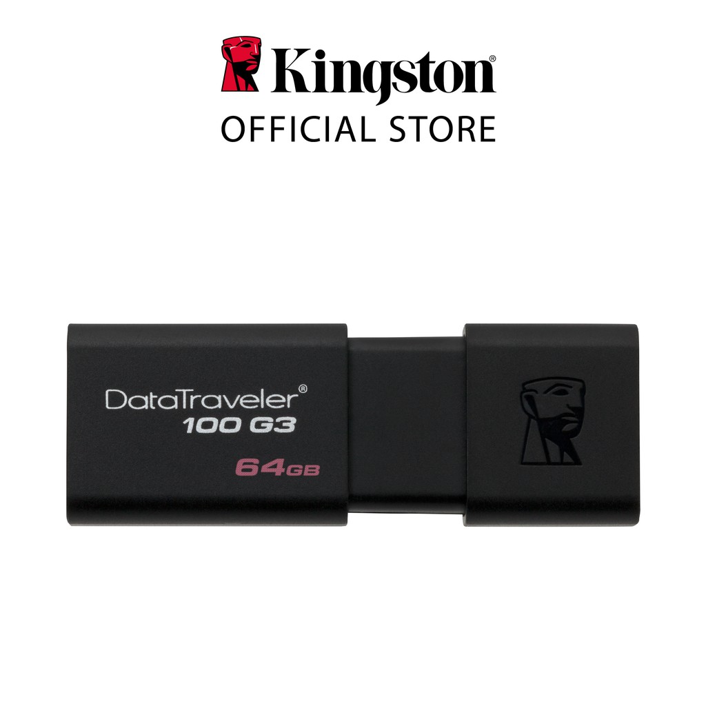 USB 3.0 Kingston DT100G3 64Gb tốc độ tới 100MB/s - Hàng chính hãng