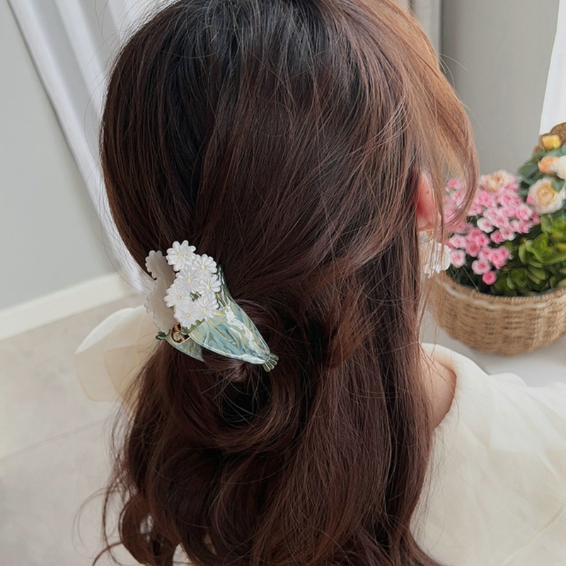Kẹp Tóc Hình Hoa Tulip Nhiều Màu Sắc Thời Trang Cho Nữ