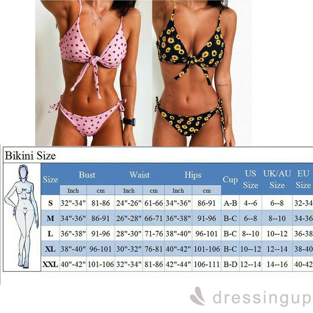 Bikini In Hoa Phối Dây Có Đệm Mút | BigBuy360 - bigbuy360.vn