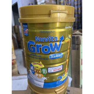Sữa bột NutiFood Nuvita Grow Diamond 2+ lon 900g