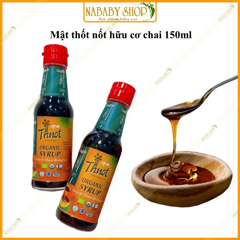 Mật Syrup thốt nốt hữu cơ Thnot 150 ml