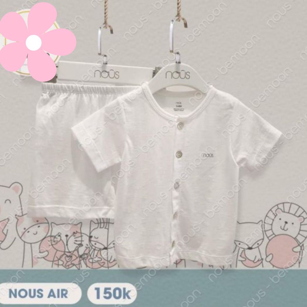 Quần áo cho bé gái, bé trai Nous size 3M-24M, Bộ quần áo cho bé gái, bé trai