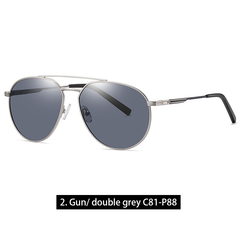 Kính mát phân cực ZELIN gọng kim loại thời trang cao cấp cho nam 3374