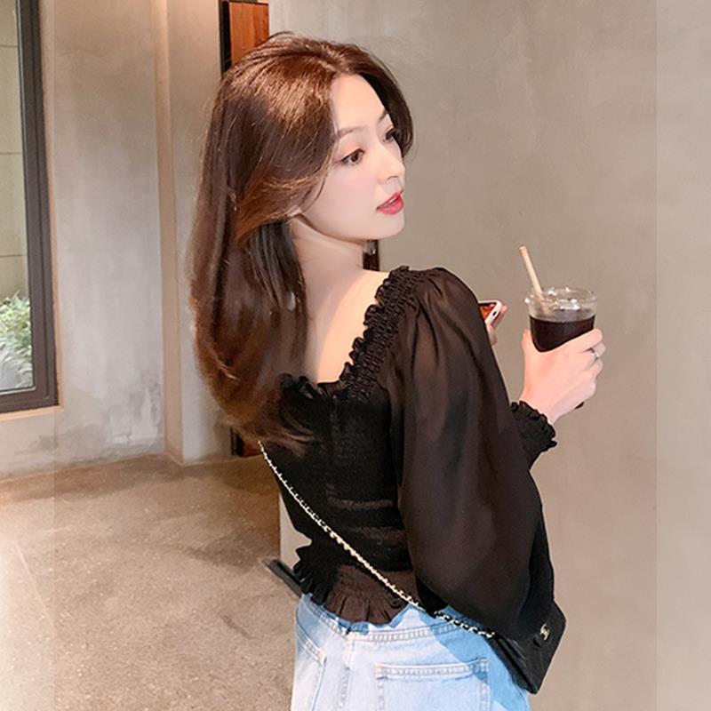 Áo vải voan BH kiểu dáng thời trang mùa xuân xinh xắn dành cho nữ 2021