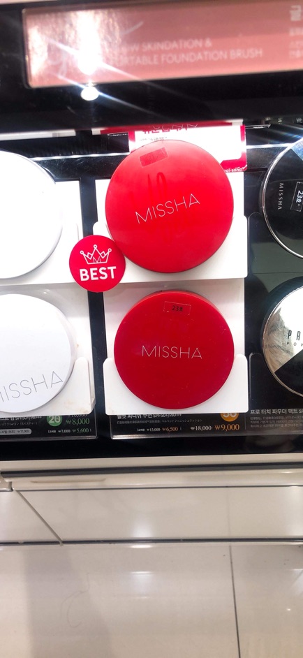 CUSHION MISHA ĐỎ[ HÀNG CHÍNH HÃNG KÈM BILL] | BigBuy360 - bigbuy360.vn