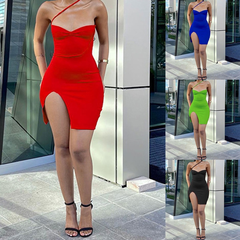 Đầm Ôm Dáng Xẻ Tà Quyến Rũ Dành Cho Nữ